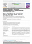 Research paper thumbnail of Geospatial modelling of the hydrogen infrastructure in France in order to identify the most suited supply chains