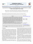 Research paper thumbnail of Experimental investigation of alcohol blending effect on the performances of a single cylinder spark-ignition marine engine