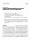 Research paper thumbnail of Epidemic Spread Modeling with Time Variant Infective Population Using Pushdown Cellular Automata