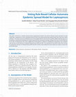 Research paper thumbnail of Voting Rule Based Cellular Automata Epidemic Spread Model for Leptospirosis