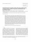 Research paper thumbnail of Oocyte Production, Fecundity, and Size at the Onset of Reproduction of Tripalea clavaria (Cnidaria: Octocorallia: Anthothelidae) in the Southwestern Atlantic