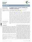 Research paper thumbnail of A complete picture of protein unfolding and refolding in surfactants