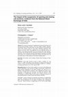 Research paper thumbnail of The Impact of the Suspension of Opening and Closing Call