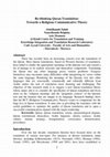 Research paper thumbnail of Re-thinking Quran Translation: Towards a Religious Communicative Theory