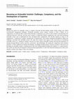 Research paper thumbnail of Becoming an Actionable Scientist: Challenges, Competency, and the Development of Expertise