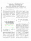 Research paper thumbnail of Universality classes of diagonal quantum spin ladders