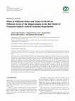 Research paper thumbnail of Effect of Different Doses and Times of FK506 on Different Areas of the Hippocampus in the Rat Model of Transient Global Cerebral Ischemia-Reperfusion