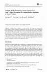 Research paper thumbnail of “I Think It’s Re-Victimizing Victims Almost Every Time”: Police Perceptions of Criminal Justice Responses to Sexual Violence