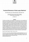 Research paper thumbnail of Functional Dimensions at 'Kuala Lumpur Waterfront