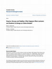 Research paper thumbnail of Dreams, Hiccups and Realities: What Happens When Lecturers and Students Co-Design an Online Module?