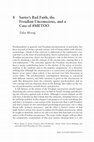 Research paper thumbnail of Sartre's Bad Faith, the Freudian Unconscious, and a Case of #METOO