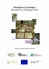 Research paper thumbnail of Strategies in taxonomy: research in a changing world. Report of an e-conference