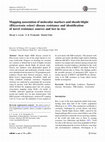 Research paper thumbnail of Mapping association of molecular markers and sheath blight (Rhizoctonia solani) disease resistance and identification of novel resistance sources and loci in rice