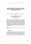 Research paper thumbnail of Experimental Study of Prototyping of Autonomous Responsive Cell Panels for Pavilion Design in the Midwest Region of Brazil