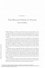 Research paper thumbnail of The Healing Power of Judaism