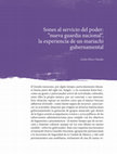 Research paper thumbnail of Sones al servicio del poder: "nueva guardia nacional", la experiencia de un mariachi gubernamental