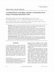 Research paper thumbnail of A Systematic Review on the Efficacy and Safety of Transcatheter Device Closure of Ventricular Septal Defects (VSD)