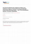 Research paper thumbnail of How Each Slit Affecting Non-interference Patterns and Interference Patterns in Double-Slit-Crossing-Double-Slit (Cross Double Slit) Experiments --- New Phenomena/Mystery Needing Theoretical Interpretation