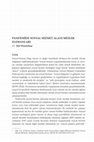 Research paper thumbnail of PANDEMİDE SOSYAL HİZMET ALANI MESLEK ELEMANLARI