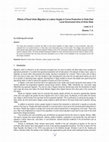 Research paper thumbnail of Effects of Rural Urban Migration on Labour Supply in Cocoa Production in Ondo East Local Government Area of Ondo State