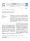 Research paper thumbnail of Morphing of symmetric cross-ply cylindrical shells by minimising the Brazier moment: Optimised hinge folding