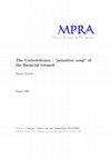 Research paper thumbnail of États-Unis,“soupe primitive” de la crise financière [The United-States : "primitive soup" of the financial turmoil]