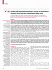 Research paper thumbnail of Burden and centralised treatment in Europe of rare tumours: results of RARECAREnet—a population-based study