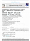 Research paper thumbnail of Comorbidities, timing of treatments, and chemotherapy use influence outcomes in stage III colon cancer: A population-based European study