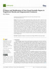 Research paper thumbnail of Evidence and Modification of Non-Visual Eyestalk Organs in Troglobiont Mysida and Stygiomysida (Crustacea