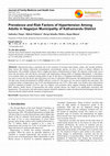 Research paper thumbnail of Risk Factors Associated with Hypertension among Adults in the Hohoe Municipality, Ghana