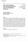 Research paper thumbnail of The Usual Suspects: Prior Criminal Record and the Probability of Arrest