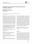 Research paper thumbnail of Quantitative trait loci analysis of brown blotch resistance in cowpea variety KN1