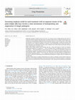 Research paper thumbnail of Increasing sorghum yields by seed treatment with an aqueous extract of the plant Eclipta alba may involve a dual mechanism of hydropriming and suppression of fungal pathogens