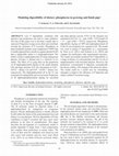 Research paper thumbnail of Modeling digestibility of dietary phosphorus in growing and finish pigs