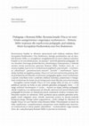 Research paper thumbnail of Dialogując z Romaną Miller. Recenzja książki Więcej niż teatr. Sztuka zaangażowana i angażująca wychowawczo – Romany Miller inspiracje dla współczesnej pedagogiki , pod redakcją Marii Szczepskiej-Pustkowskiej oraz Ewy Rodziewicz