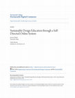 Research paper thumbnail of Sustainable Design Education Through a Self-Directed Online System