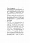 Research paper thumbnail of The Protocol of a Comparative Clinical Study: Statistical Considerations