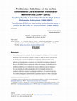 Research paper thumbnail of Tendencias didacticas en libros de texto de filosofía en Colombia 1994-2003