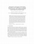 Research paper thumbnail of The Optimization of Portuguese Named-Entity Recognition and Classification by Combining Local Grammars and Conditional Random Fields Trained with a Parsed Corpus