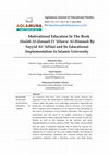 Research paper thumbnail of Motivational Education in the Book Shalâh Al-Ummah Fî ‘Uluww Al-Himmah by Sayyid Al-‘Affânî and Its Educational Implementation in Islamic University