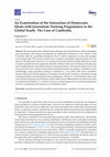 Research paper thumbnail of An Examination of the Interaction of Democratic Ideals with Journalism Training Programmes in the Global South: The Case of Cambodia