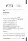 Research paper thumbnail of The impact of the business sector on children's rights in Serbia