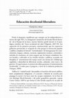 Research paper thumbnail of Educación decolonial-liberadora