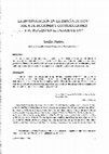 Research paper thumbnail of La investigación en la España de hoy. Mapa de acciones y constricciones y su reflejo en el paisaje de 1997