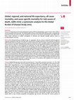 Research paper thumbnail of Global, regional, and national life expectancy, all-cause mortality, and cause-specific mortality for 249 causes of death, 1980-2015: a systematic analysis for the Global Burden of Disease Study 2015