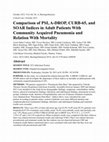 Research paper thumbnail of Comparison of PSI, A-DROP, CURB-65, and SOAR Indices in Adult Patients With Community Acquired Pneumonia and Relation With Mortality