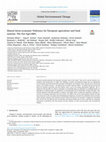 Research paper thumbnail of Shared Socio-economic Pathways for European agriculture and food systems: The Eur-Agri-SSPs