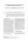 Research paper thumbnail of University Recommendation System for Undergraduate Studies in Bangladesh Using Distributed Machine Learning