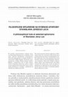 Research paper thumbnail of Filozoficzne Spojrzenie Na Wybrane Aforyzmy Stanisława Jerzego Leca