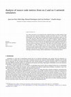 Research paper thumbnail of Analysis of source code metrics from ns-2 and ns-3 network simulators